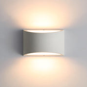 Modern LED Plaster Wall Light with G9 Bulb Included