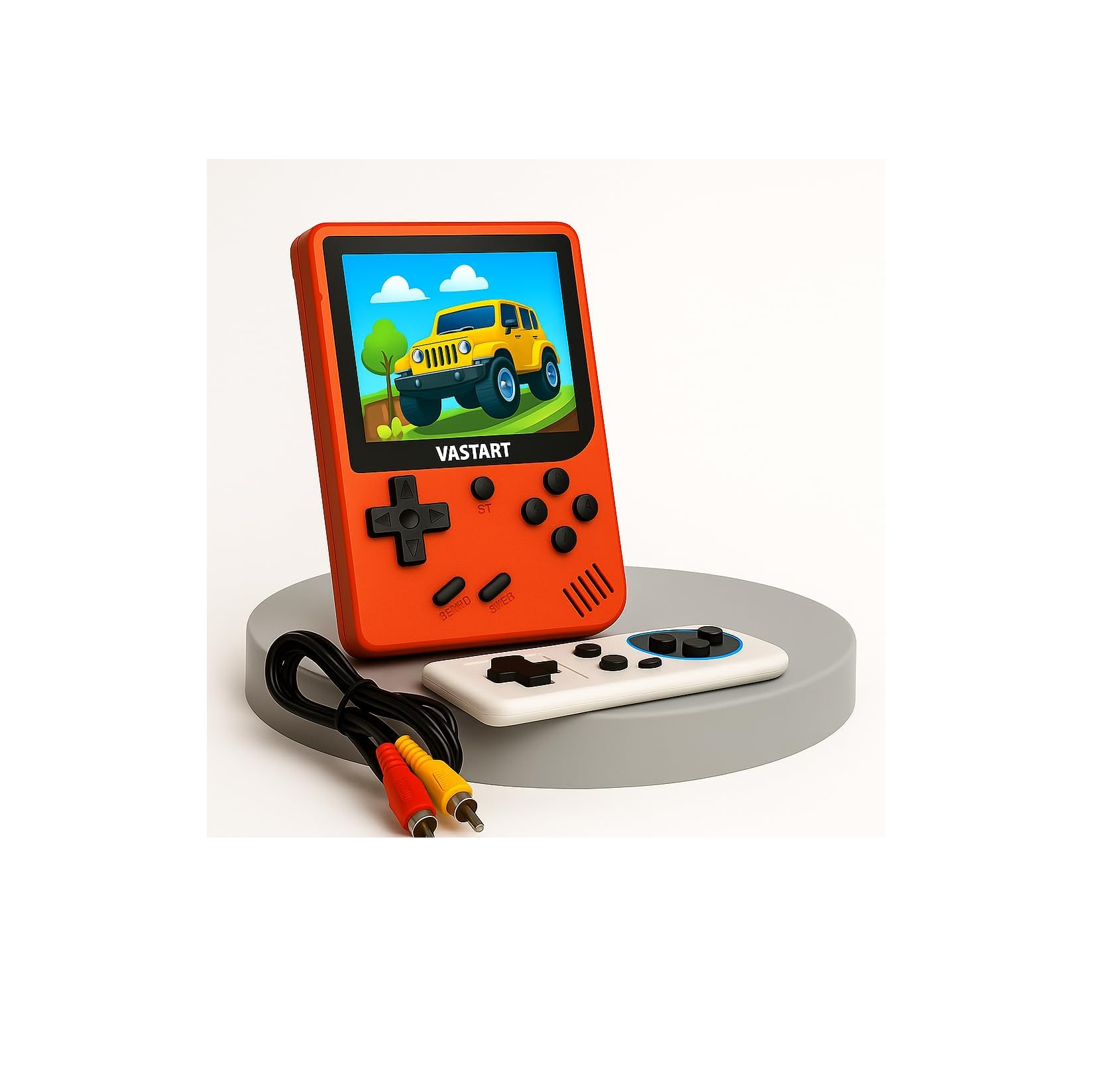 Handheld Game Console 3.0" Screen with 400+ Classic Games, Rechargeable & TV Out