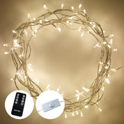 8m Plug-in Fairy Lights – 100 Warm White LEDs