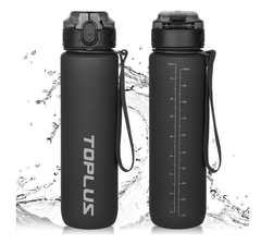 1L Sports Water Bottle – BPA-Free Tritan Plastic Leakproof Drinks Bottle for Gym & Outdoor