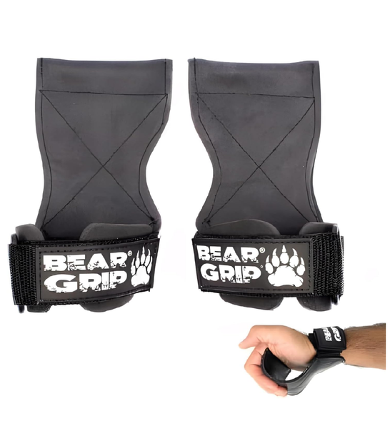Premium Multi Grip Weight Lifting Straps & Hooks – Heavy Duty Gym Gloves Support