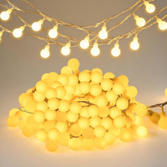 Outdoor Globe Fairy Lights 33ft