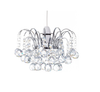 Crystal Faceted Oriel Light Shade, Crystal Chandelier, Ceiling Light Shade, Lamp Shade, Chandeliers Ceiling Light
