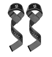 Weight Lifting Straps 60cm – Cotton Gym Wrist Straps with Padded Gel Grip Support