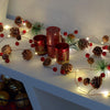 2M Pre-Lit Christmas Garland with 20 LED Lights