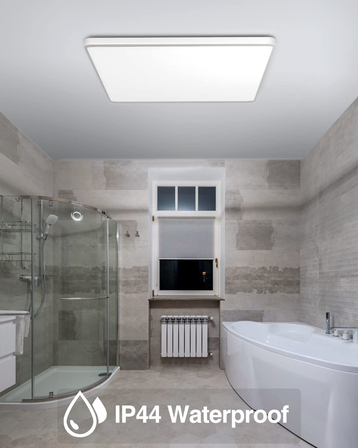 Flush Mount Square LED Ceiling Panels Modern Bright Energy Efficient Lighting