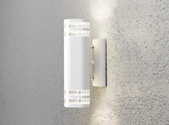 Outdoor Wall Lights Mains Powered/Modena Wall Light Double Up Down/2 x 35 W GU10 Max Wall Lamp