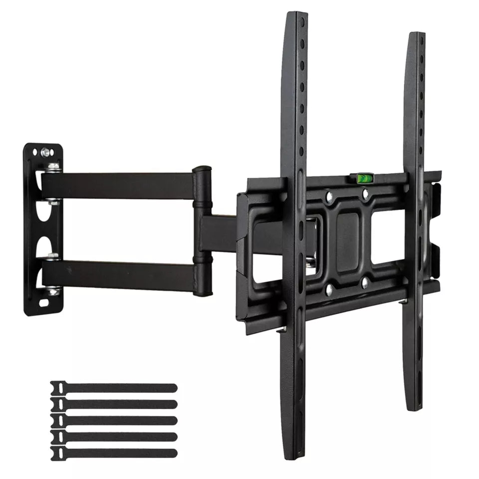 32"-65" Heavy Duty Tilt Corner TV Mount Flexible Full Motion Swing Arm Bracket