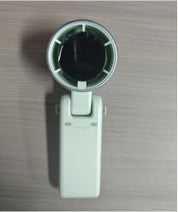 MERTTURM Portable Handheld Fan with LED Display 5 Speeds