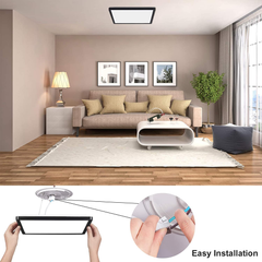 40W Super Thin LED Ceiling Light, IP44 Waterproof, Bathroom Ceiling Light, Cool White