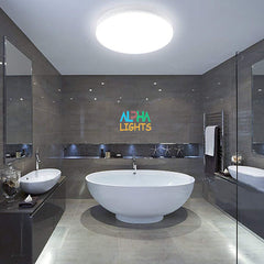 36W Ceiling Light, LED Ceiling Light for Living Room, 6000K Cool White Flush Mount Ceiling Light