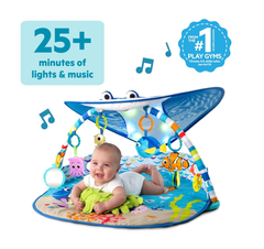 Disney Baby Finding Nemo Ocean Lights Activity Gym & Play Mat with Music