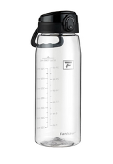 1L Clear Tritan Water Bottle with Chug Lid – Leakproof BPA-Free Sports Bottle