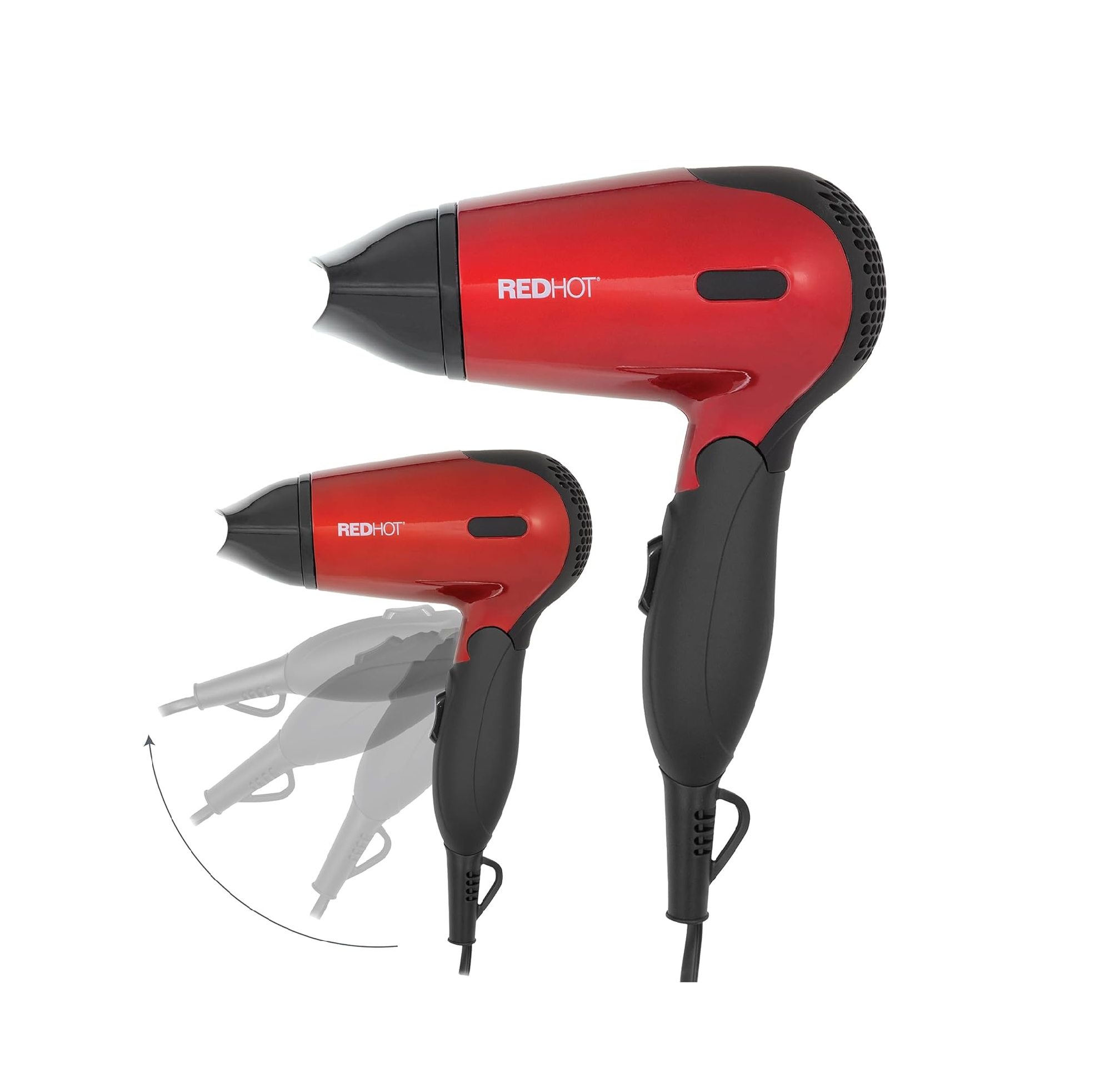 1200W Travel Hair Dryer – Folding Handle, Dual Voltage, Compact & Light