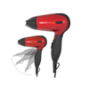 1200W Travel Hair Dryer – Folding Handle, Dual Voltage, Compact & Light