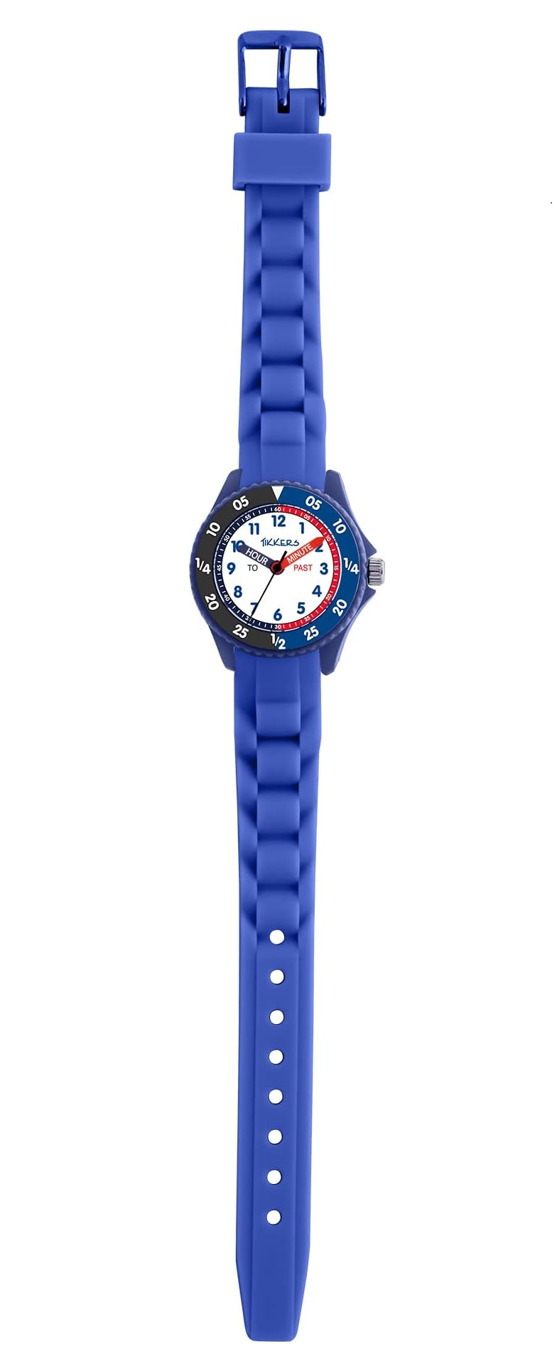 Boys Analog Quartz Watch with Durable Silicone Strap and Easy-Read Dial