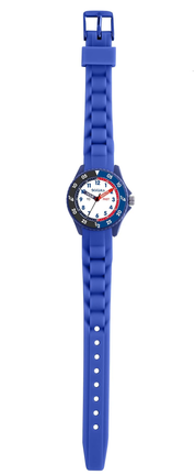 Boys Analog Quartz Watch with Durable Silicone Strap and Easy-Read Dial