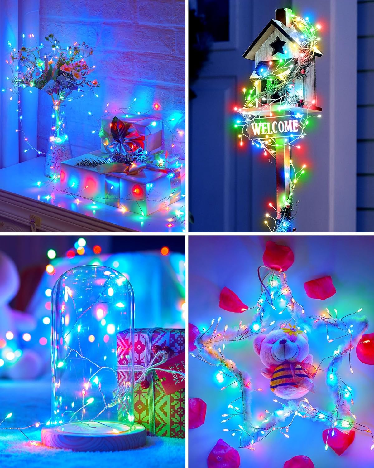 120 LEDs Firecracker Fairy Lights