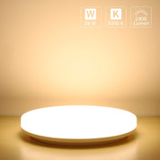Slim LED Flush Ceiling Light 24W