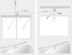 LED Bathroom Mirror Light 60cm - Neutral White 4000K