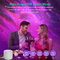 Galaxy Light Projector with Remote and Timer Settings