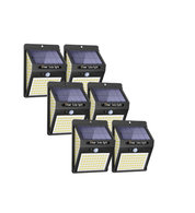 140 LED Solar Security Lights Outdoor, 270° Motion Sensor Wall Light, IP65 Waterproof