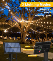 50FT Solar String Lights