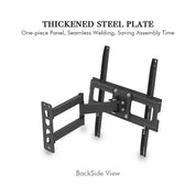 32"-65" Heavy Duty Tilt Corner TV Mount Flexible Full Motion Swing Arm Bracket