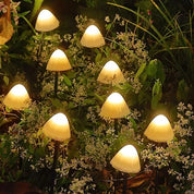 Solar Mushroom LED Garden Lights for Pathway Decoration