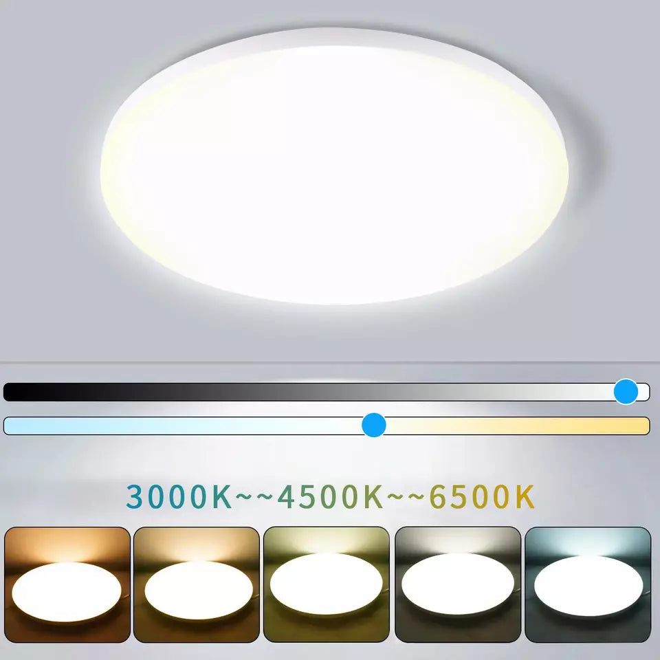 Modern LED Ceiling Light Round Panel Down Lights For Kitchen and Living Room