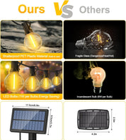 50FT Solar String Lights