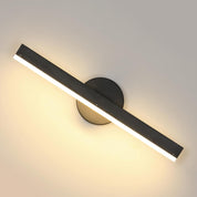 300° Rotating LED Wall Light, 12W Warm Light, Black