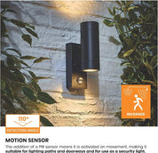 Outdoor Solar Security Lights with Motion Detection
