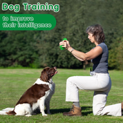 Dog Toothbrush Chew Toy – Natural Rubber Teeth Cleaning & Dental Care for Puppies