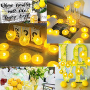 Clerance Sale - Modern 3m LED String Lights with Remote Control - 20 Warm White Lamps and 8 Lighting Modes