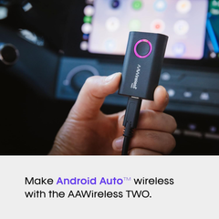 TWO Wireless Android Auto Adapter – Convert Wired Android Auto to Wireless Easily
