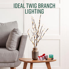 LED Twig Branch Lights 2 Pack
