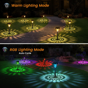 8 Pack Garden Solar Stake Lights