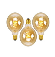 E27 LED Vintage Edison Bulb 4W Globe Spiral