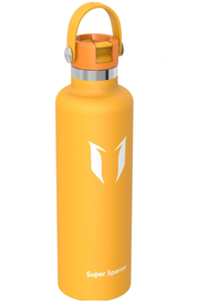 FlipFlow Insulated Stainless Steel Water Bottle – 350ml to 1L, Straw Lid, BPA-Free