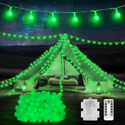 12M 100 LED Battery Operated Multicolor Globe Fairy Lights