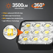 Solar Security Lights Outdoor Motion Sensor 3500LM IP65