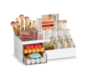 Makeup Organiser with Drawers – Skincare & Cosmetic Storage for Bedroom & Bathroom