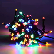 Multi-Coloured 100 LED Christmas Fairy Lights