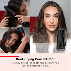 3-in-1 One-Step Blow-Dry Multi Styler – Dryer, Curler & Volumiser with Attachments