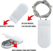 10 Pack LED Fairy Lights – 3M, Battery, Waterproof