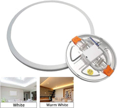 Sloped Ceiling Recessed Lighting - Ultra Slim 20W LED Downlights, Round Spotlights