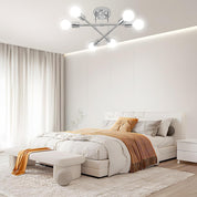 Clerance Sale - Modern Ceiling Light, 6 Lights Chandelier Ceiling Light for Living Room, Bedroom, Kitchen