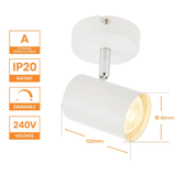 LED Ceiling and Wall Spotlight
