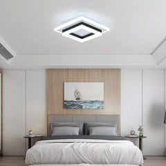 Modern LED Ceiling Light 24W, 6500K Cold White Lamp